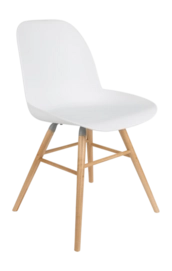 Stoel Zuiver Albert Kuip Chair White