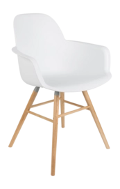 Chair Zuiver Albert Kuip Armchair White