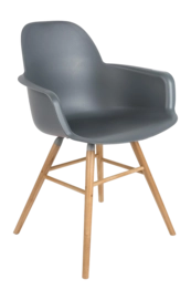 Chair Zuiver Albert Kuip Armchair Dark Grey