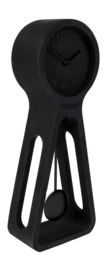 Klok Zuiver Clock Pendulum Time All Black