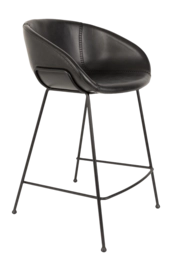 Barstoel Zuiver Feston Counter Stool 65 cm Black