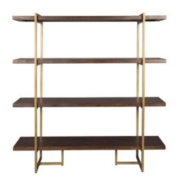 Wandkast Dutchbone Class Gold Brown