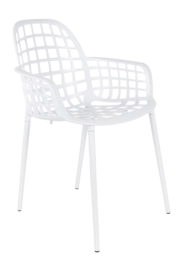 Tuinstoel Zuiver Albert Kuip Garden Armchair White