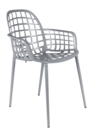 Tuinstoel Zuiver Albert Kuip Garden Armchair Light grey