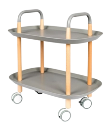Keukentrolley White Label Living Cruiser Grey