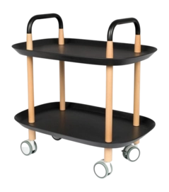 Keukentrolley White Label Living Cruiser Black