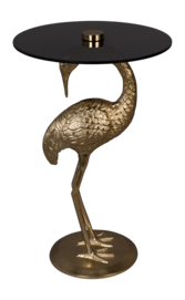 Bijzettafel Dutchbone Crane Gold