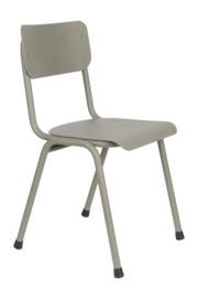 Tuinstoel Zuiver Back To School Outdoor Chair Moss Grey