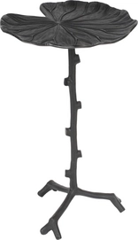 Bijzettafel White Label Living Lily Black