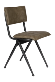 Stoel Dutchbone New Willow Army Green