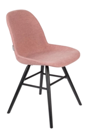 Stoel Zuiver Albert Kuip Soft Chair Pink