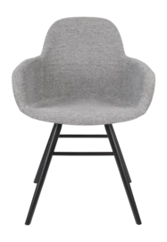 Stoel Zuiver Albert Kuip Soft Armchair Light Grey