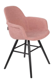 Stoel Zuiver Albert Kuip Soft Armchair Pink