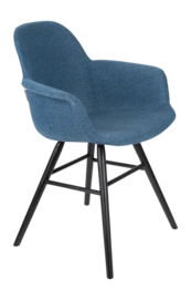 Stoel Zuiver Albert Kuip Soft Armchair Blue