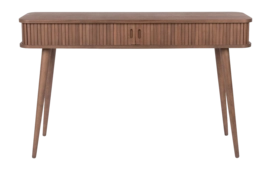 Tafel Zuiver Barbier Console Table Walnut