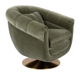 Loungestoel Dutchbone Member Olive