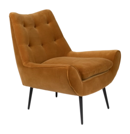 Loungestoel Dutchbone Glodis Whiskey