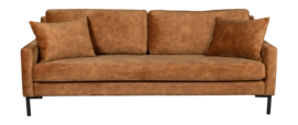 3-Zitsbank Dutchbone Houda Caramel