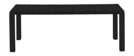 Tuinbank Zuiver Vondel Garden Bench 129,5x45 Black