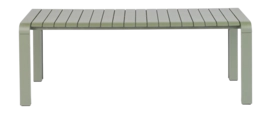 Tuinbank Zuiver Vondel Garden Bench 129,5x45 Green
