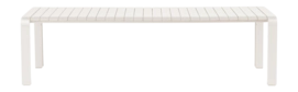 Tuinbank Zuiver Vondel Garden Bench 175x45 Clay White