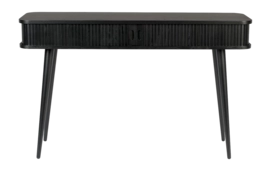 Tafel Zuiver Barbier Console Table Black