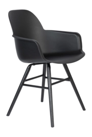 Chair Zuiver Albert Kuip Armchair All Black