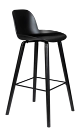 Barstoel Zuiver Albert Kuip Barstool 75 cm All Black