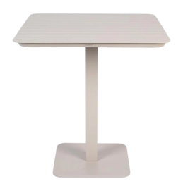 Tuintafel Zuiver Vondel Garden Bistro Table 71x71 Clay White
