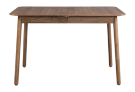 Tafel Zuiver Glimps Table 120/162x80 Walnut