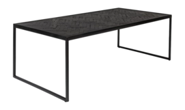 Salontafel White Label Living Parker Rectangular Black