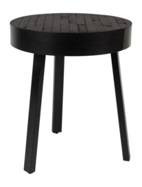 Bijzettafel White Label Living Suri Black