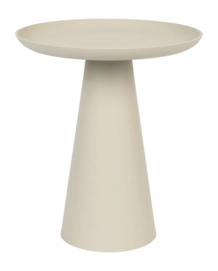 Bijzettafel White Label Living Ringar Large Ivory