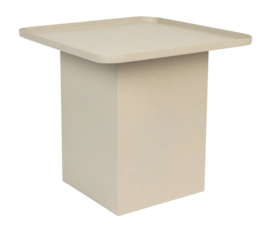 Bijzettafel White Label Living Sverre Square Ivory
