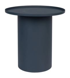 Bijzettafel White Label Living Sverre Round Blue