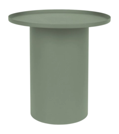 Bijzettafel White Label Living Sverre Round Green