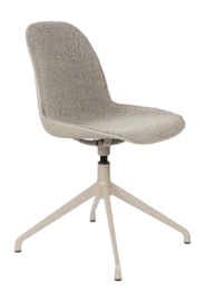 Chaise Zuiver Albert Kuip Swivel Chair Taupe