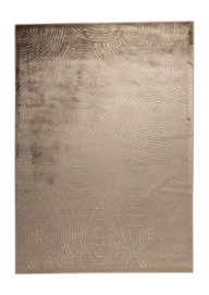 Vloerkleed Dutchbone Dots Caramel Brown - 200 x 300 cm