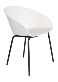 Stoel Zuiver Armchair Void White