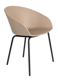 Stoel Zuiver Void Armchair Latte Brown