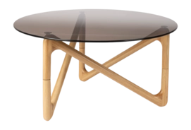 Salontafel Dutchbone Naia Naturel Transparent