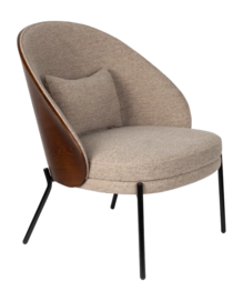 Loungestoel Dutchbone Rodin Beige