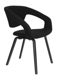 Stoel Zuiver Flexback Chair Black