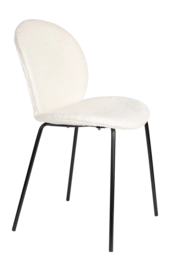 Stoel Zuiver Bonnet Stoel Off-White