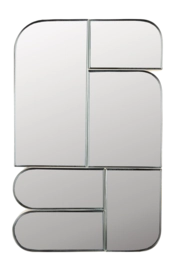 Spiegel Zuiver Glamour Mirror Beige