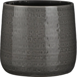 Bloempot Mica Decorations Floyd Grey 32 cm