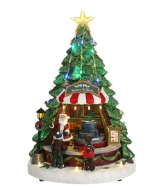 Luville Christmas Stall Skates and Sleds Battery Operated