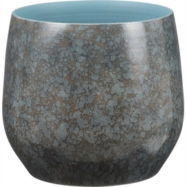Bloempot Mica Decorations Oliver Blue 29 cm