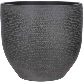 Bloempot Mica Decorations Carrie Black 39 cm
