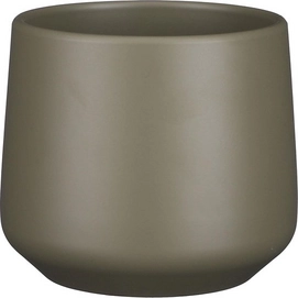 Bloempot Mica Decorations Amber Green Matt 17 cm
